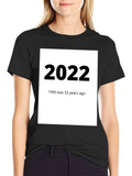 2022 & 1990 Throwback Graphic T-Shirt