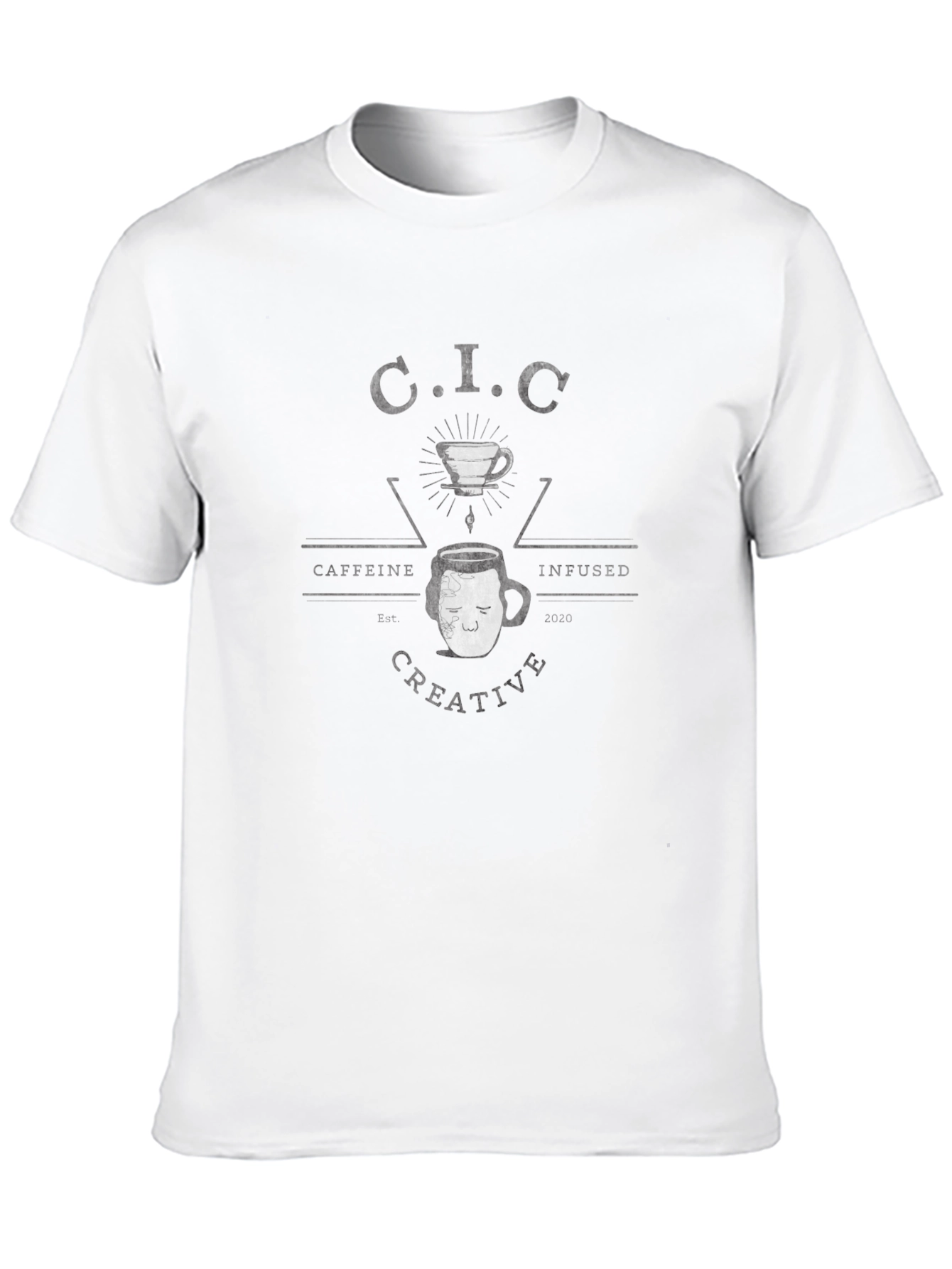 Unique Graphic Tee - Pour Over Coffee Face