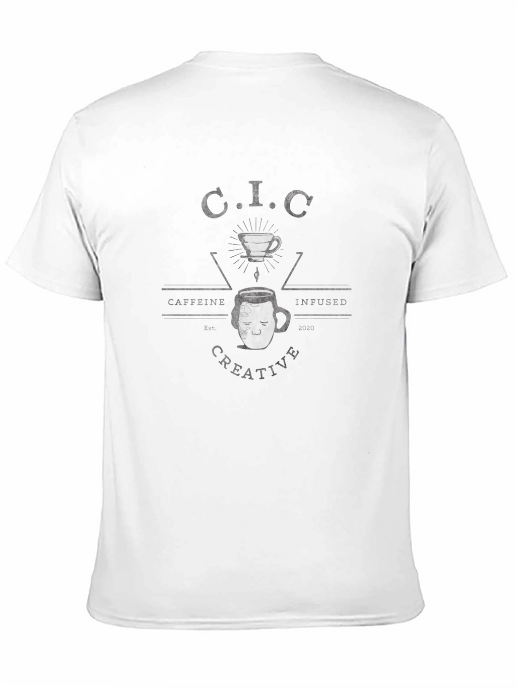 Unique Graphic Tee - Pour Over Coffee Face