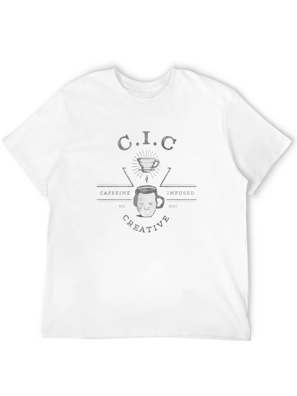Unique Graphic Tee - Pour Over Coffee Face
