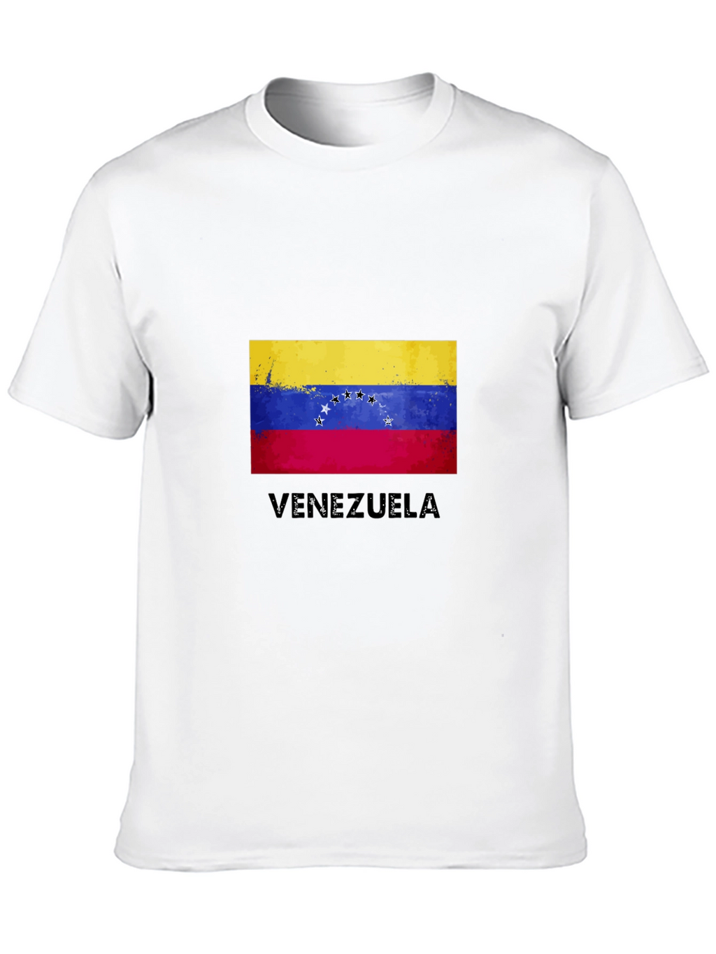 Venezuela Flag T-Shirt - Distressed Design