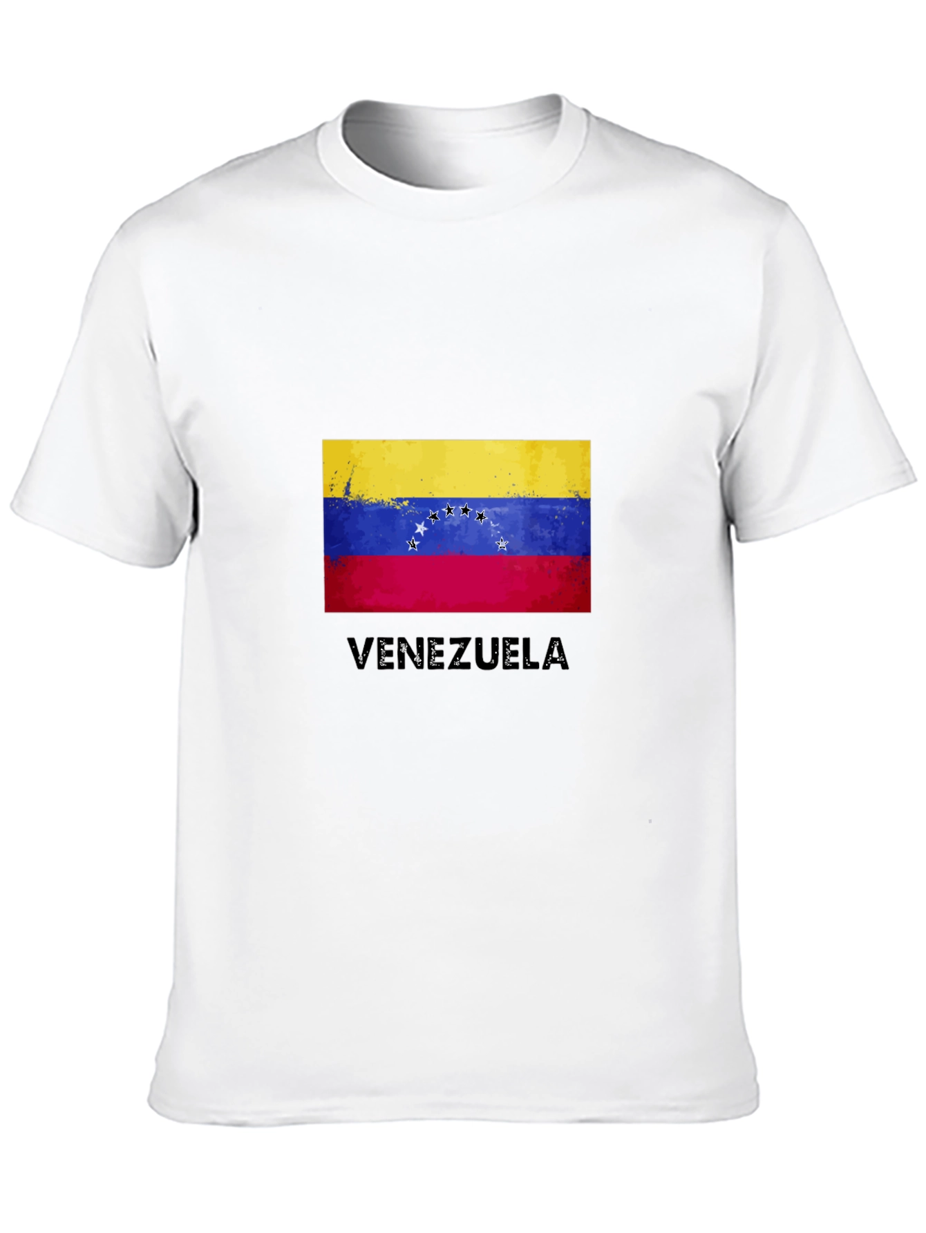 Venezuela Flag T-Shirt - Distressed Design
