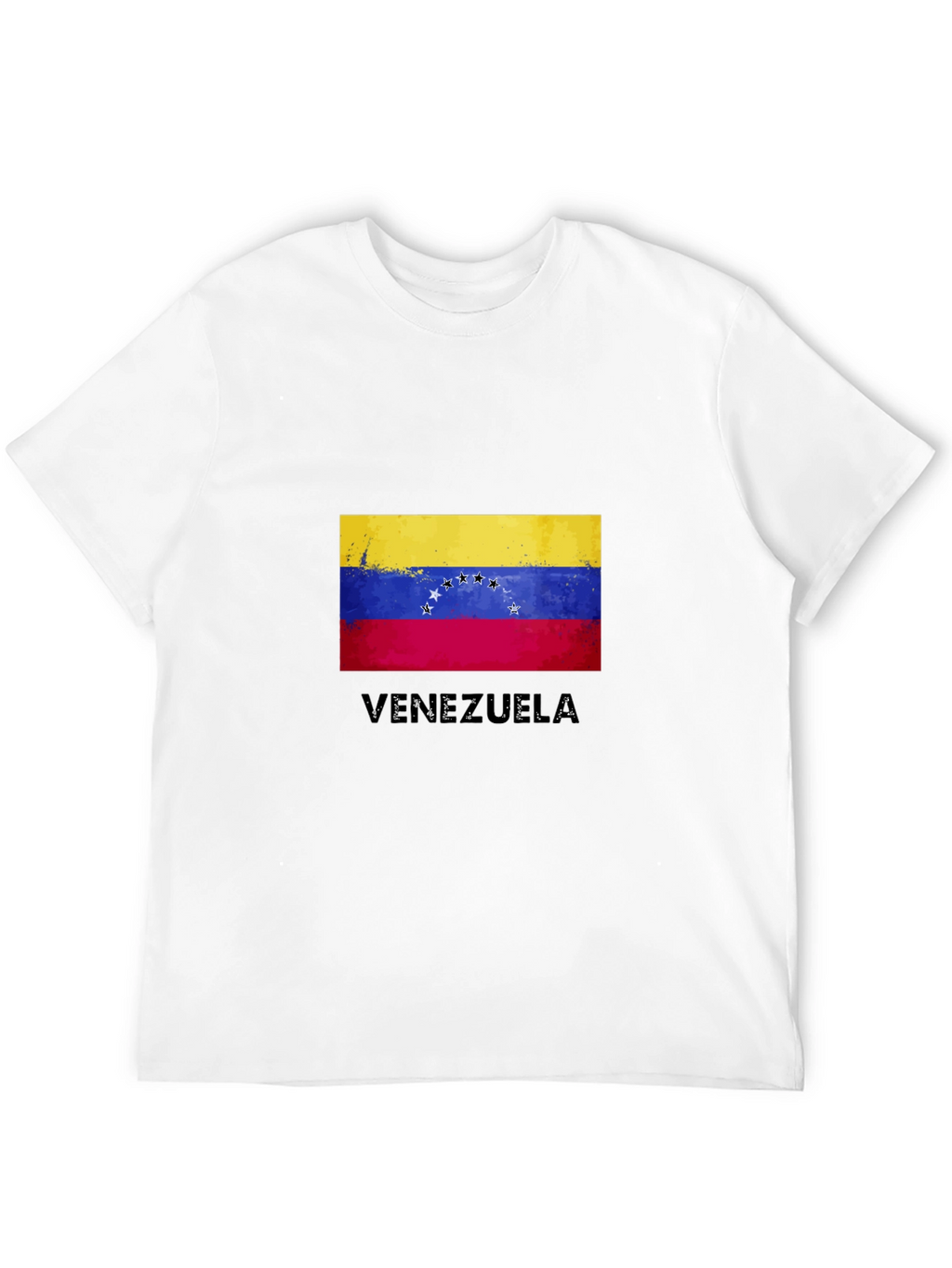 Venezuela Flag T-Shirt - Distressed Design