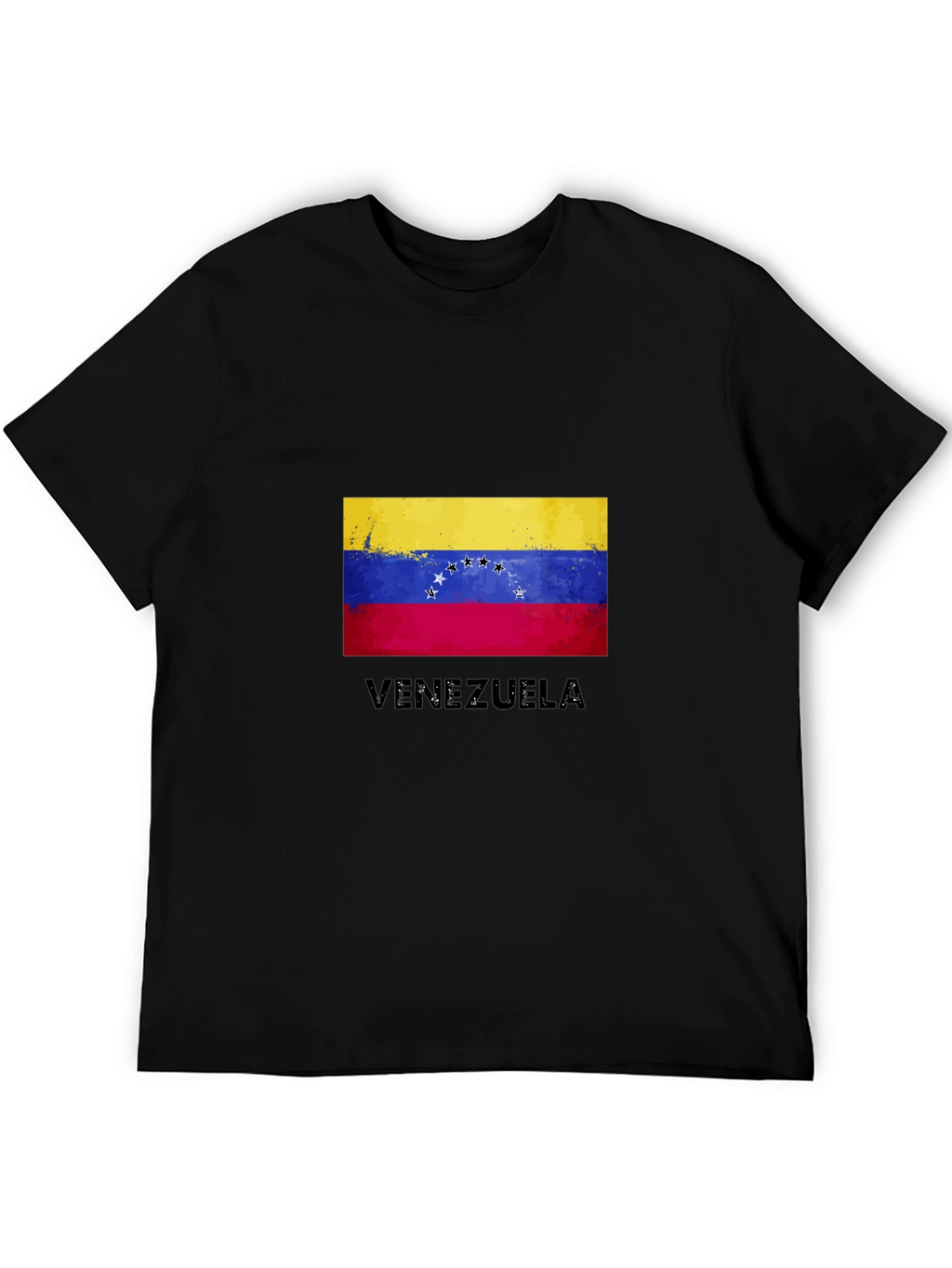Venezuela Flag T-Shirt - Distressed Design