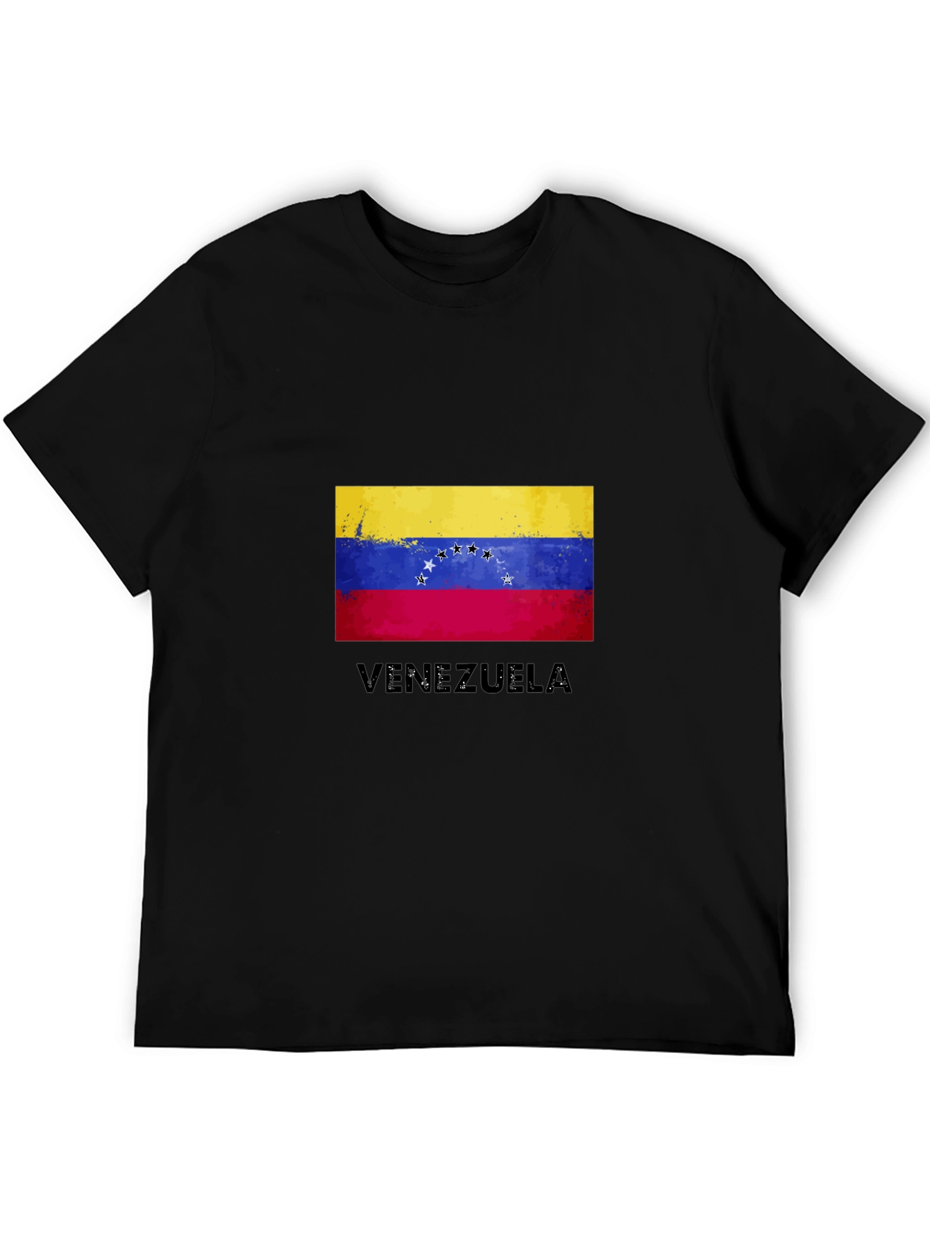 Venezuela Flag T-Shirt - Distressed Design