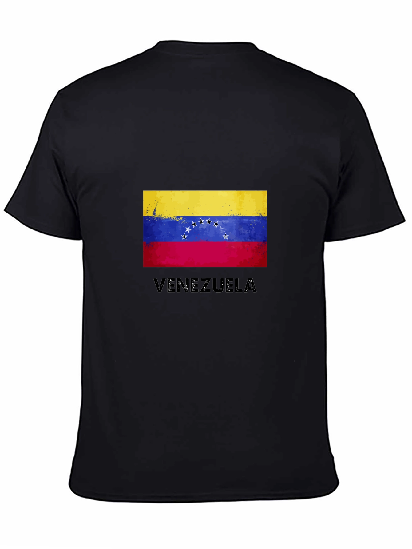 Venezuela Flag T-Shirt - Distressed Design