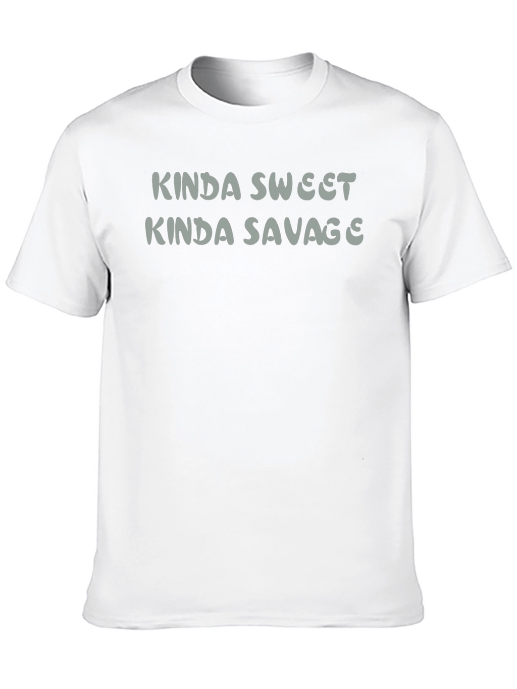 Kinda Sweet Kinda Savage Black Graphic Tee
