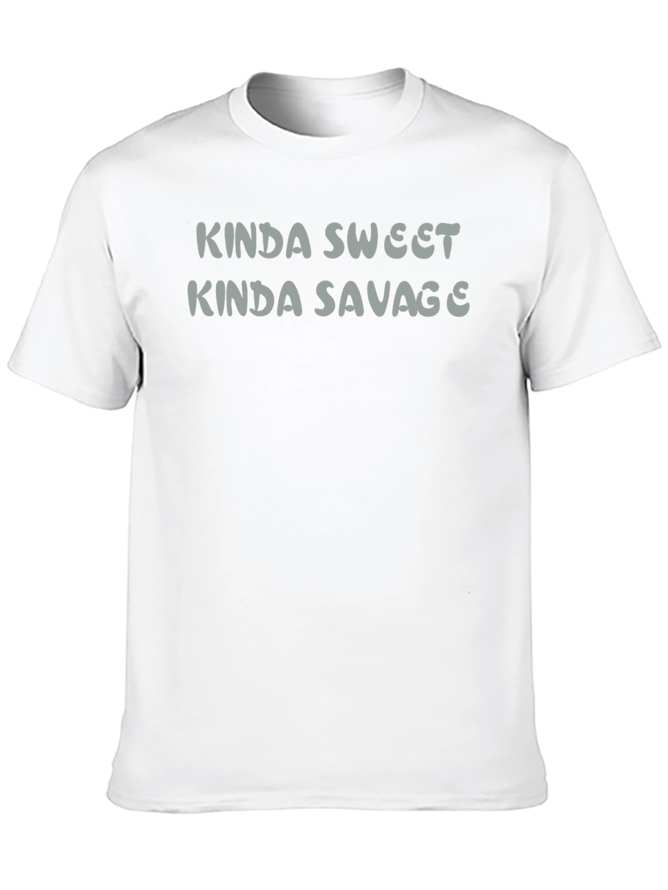 Kinda Sweet Kinda Savage Black Graphic Tee