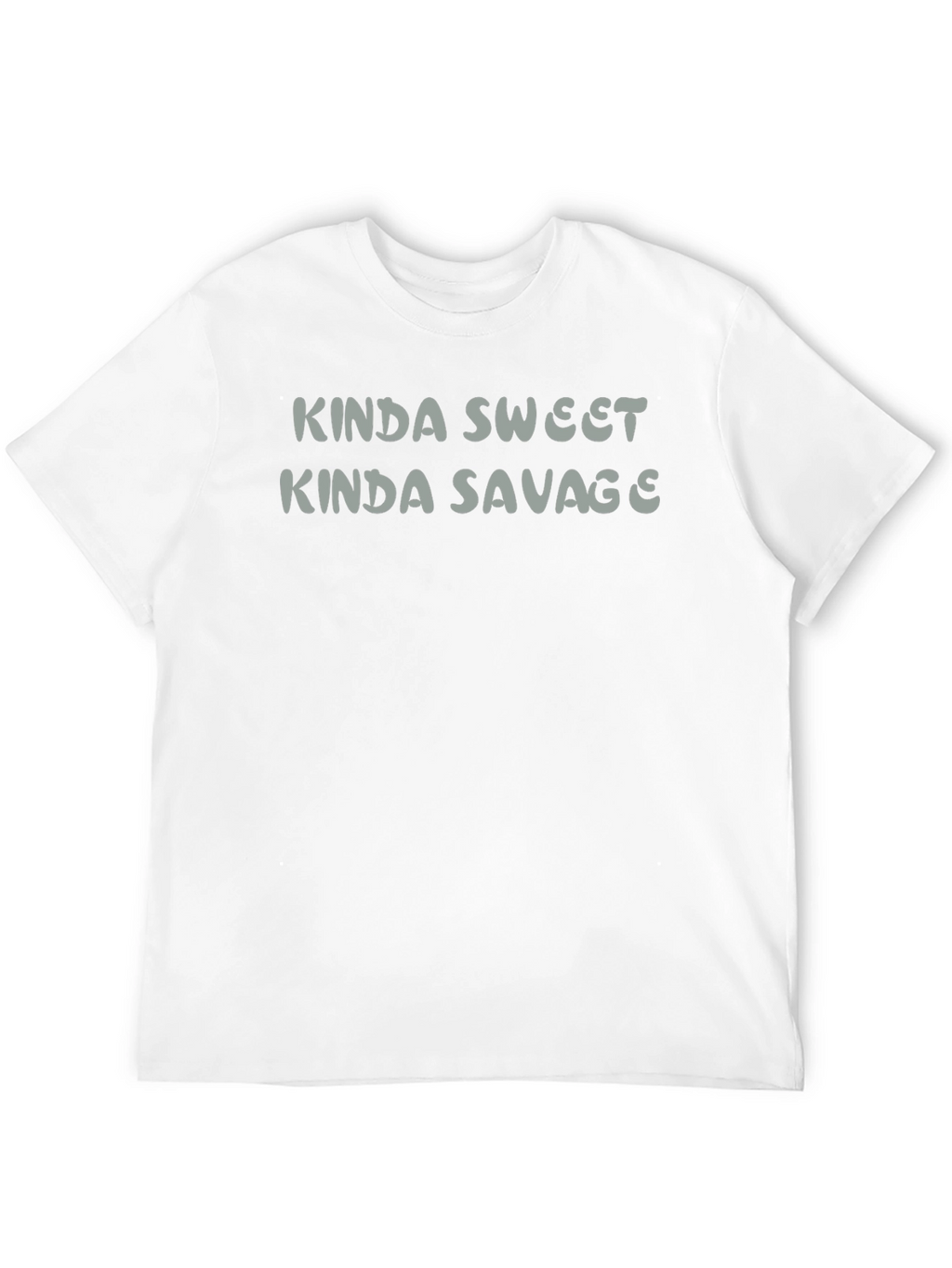 Kinda Sweet Kinda Savage Black Graphic Tee