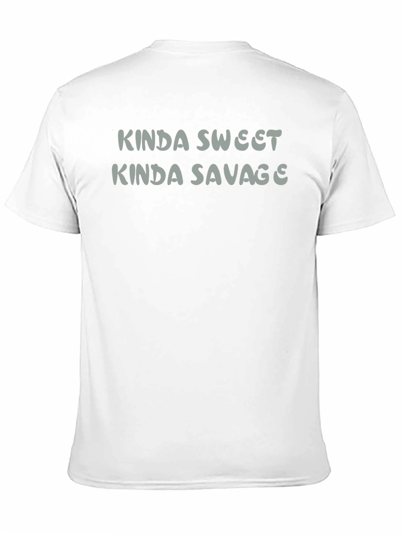 Kinda Sweet Kinda Savage Black Graphic Tee