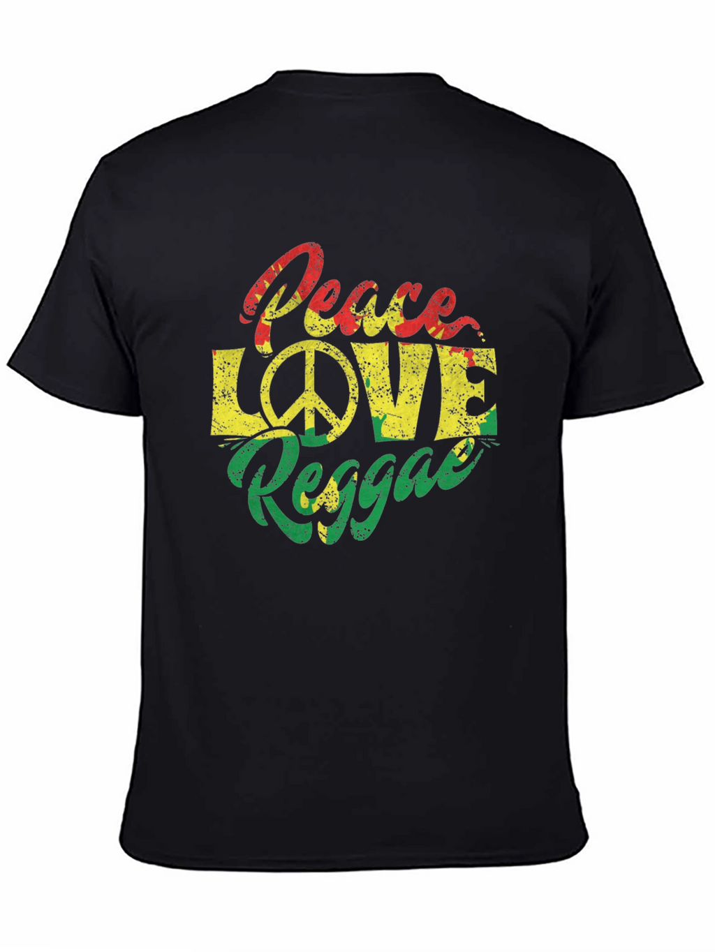 Peace Love Reggae Graphic Tee