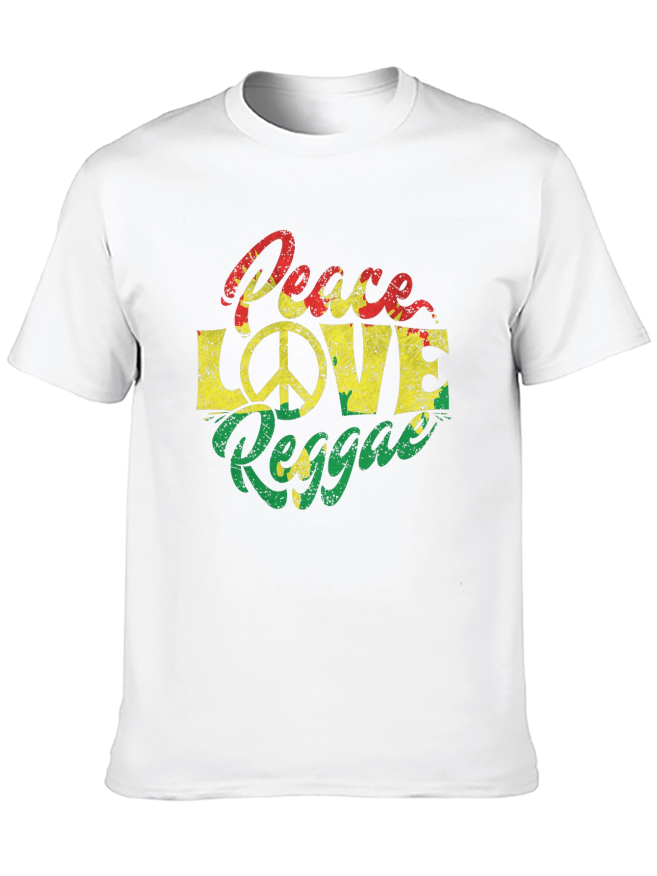 Peace Love Reggae Graphic Tee