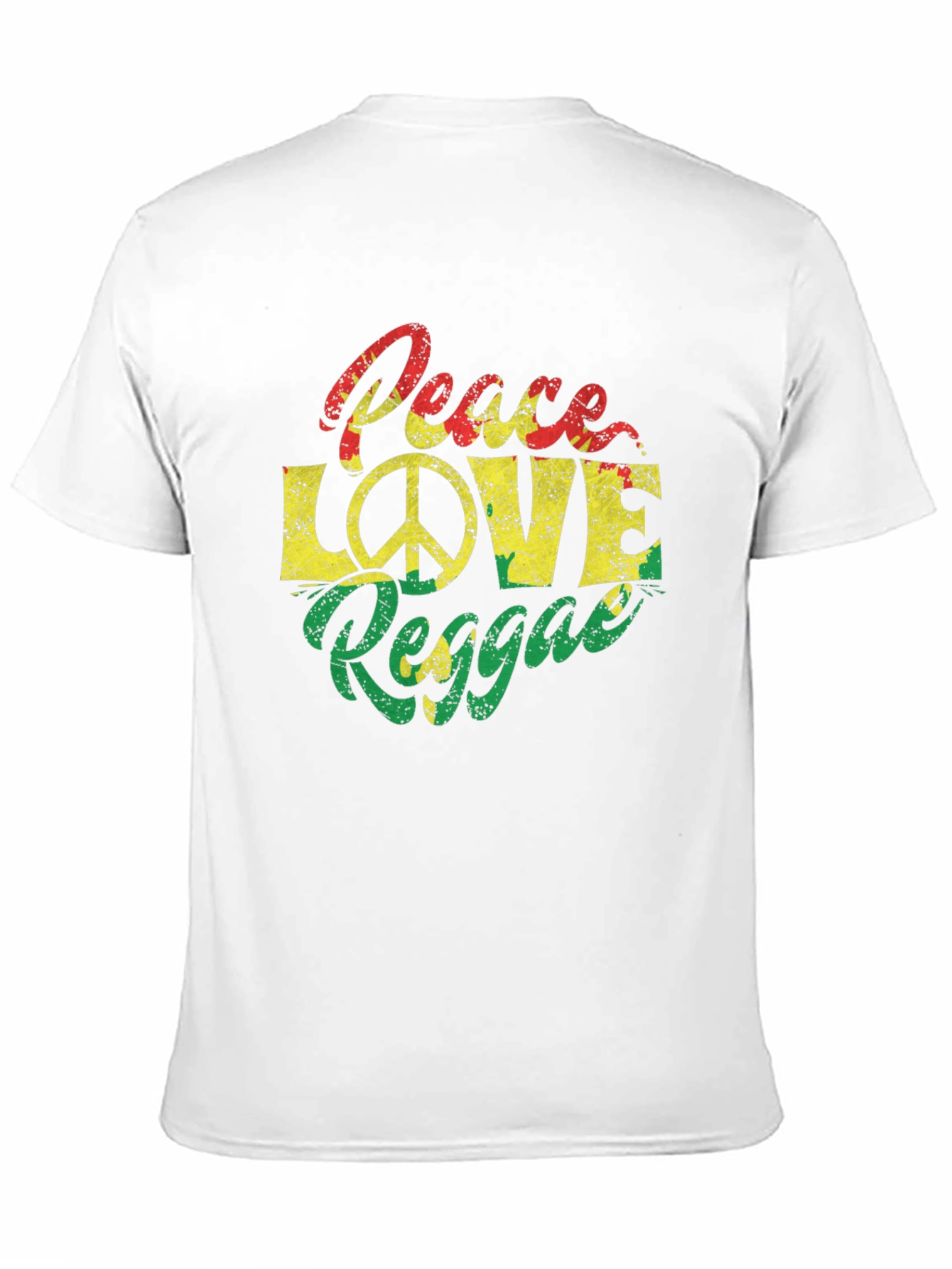 Peace Love Reggae Graphic Tee