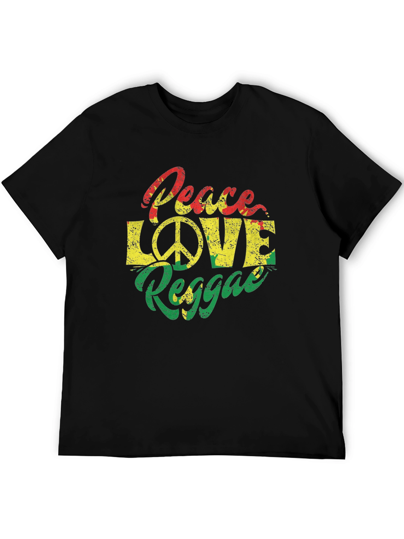Peace Love Reggae Graphic Tee