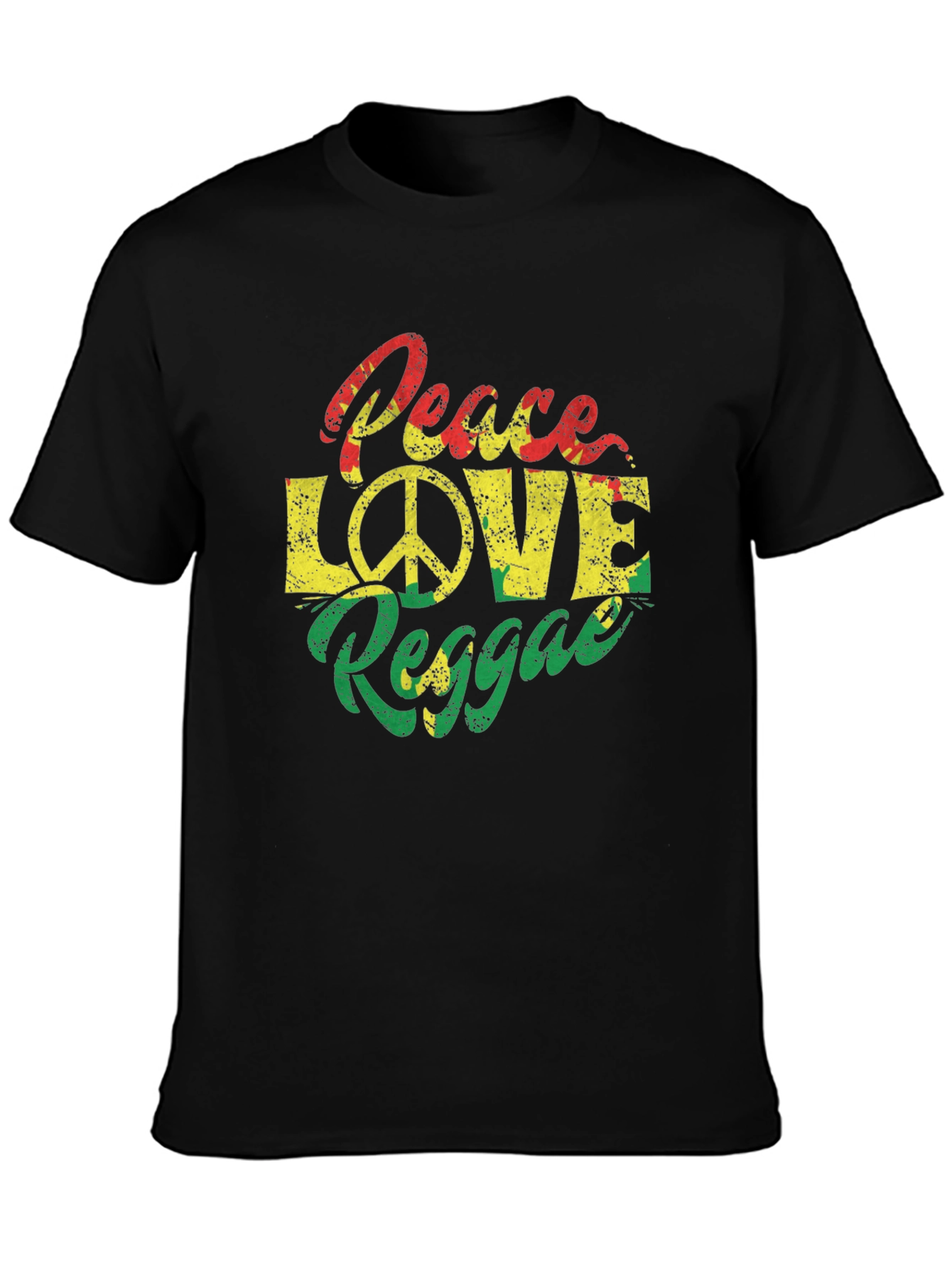 Peace Love Reggae Graphic Tee