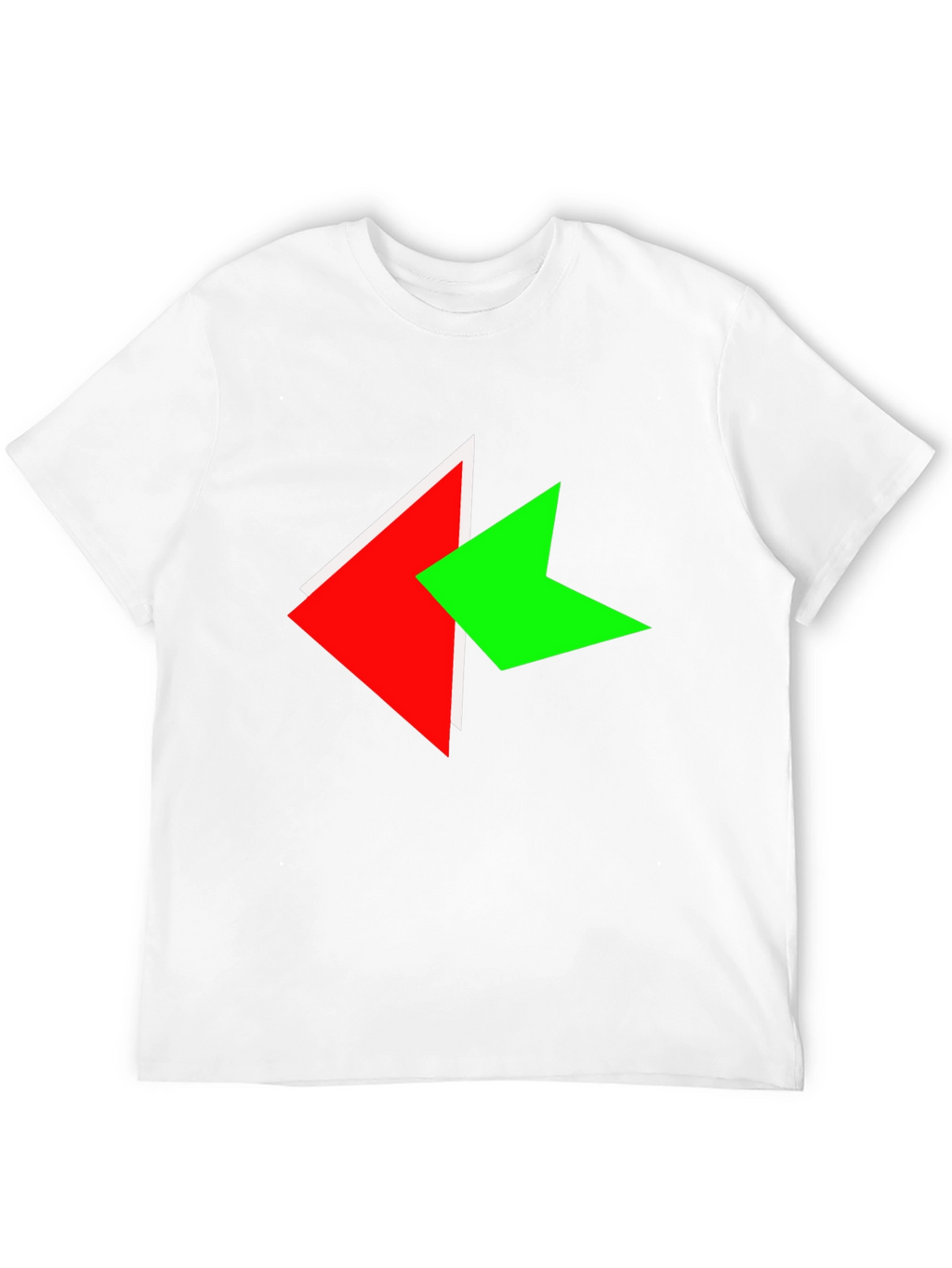 Modern Arrow Graphic Black T-Shirt