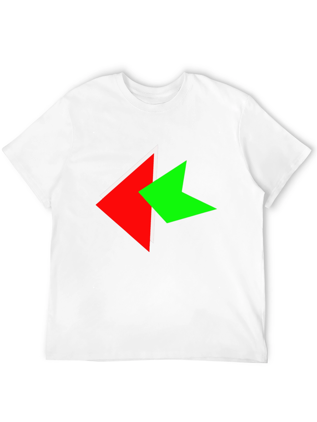 Modern Arrow Graphic Black T-Shirt