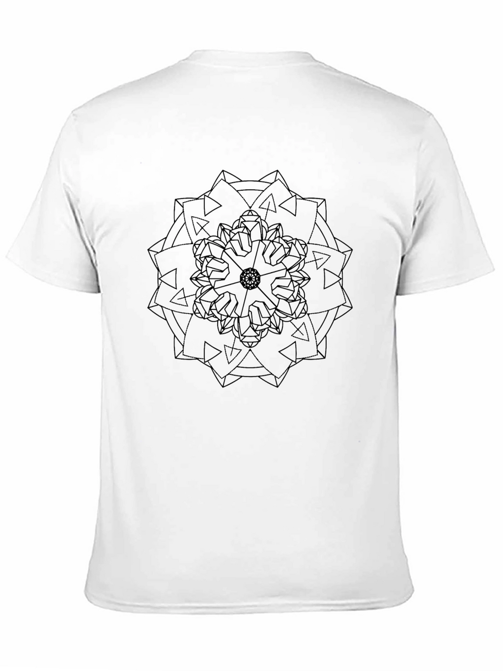 Geometric Mandala T-Shirt - Stylish & Comfortable