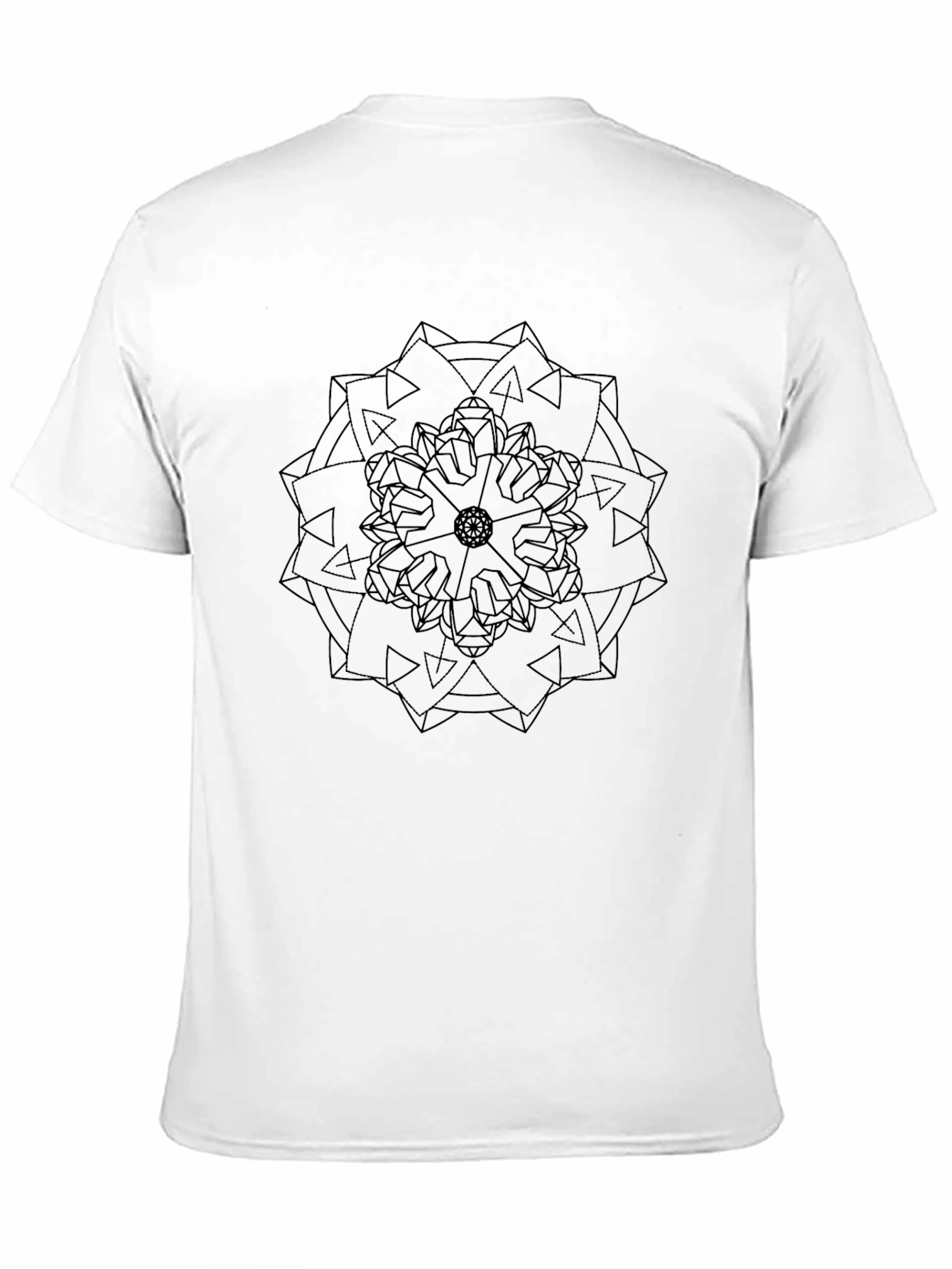 Geometric Mandala T-Shirt - Stylish & Comfortable