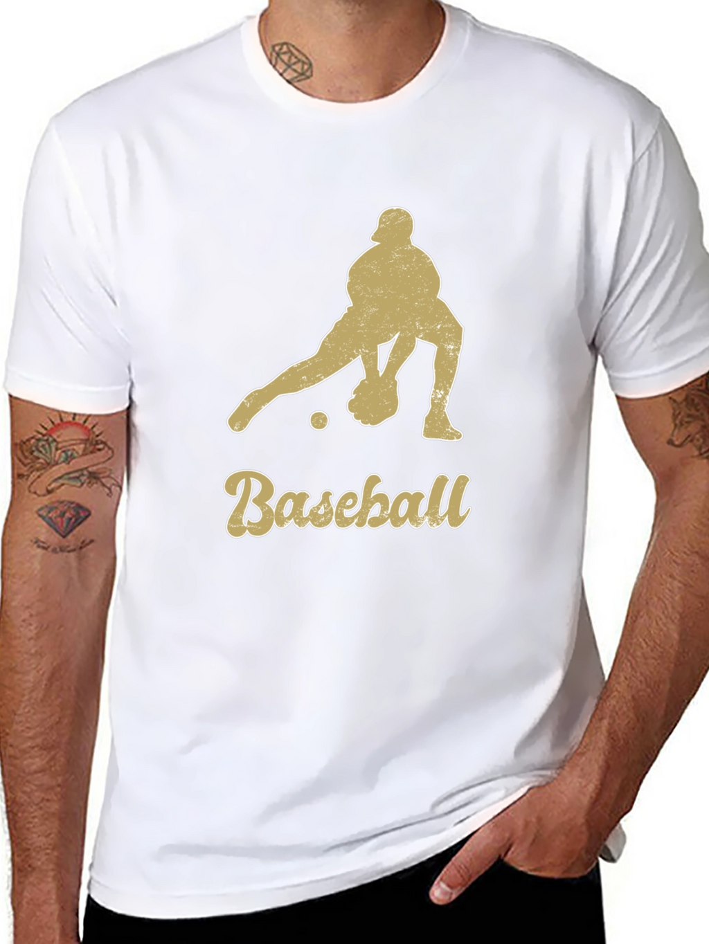 Baseball T-Shirt Pitcher Graphic Tee