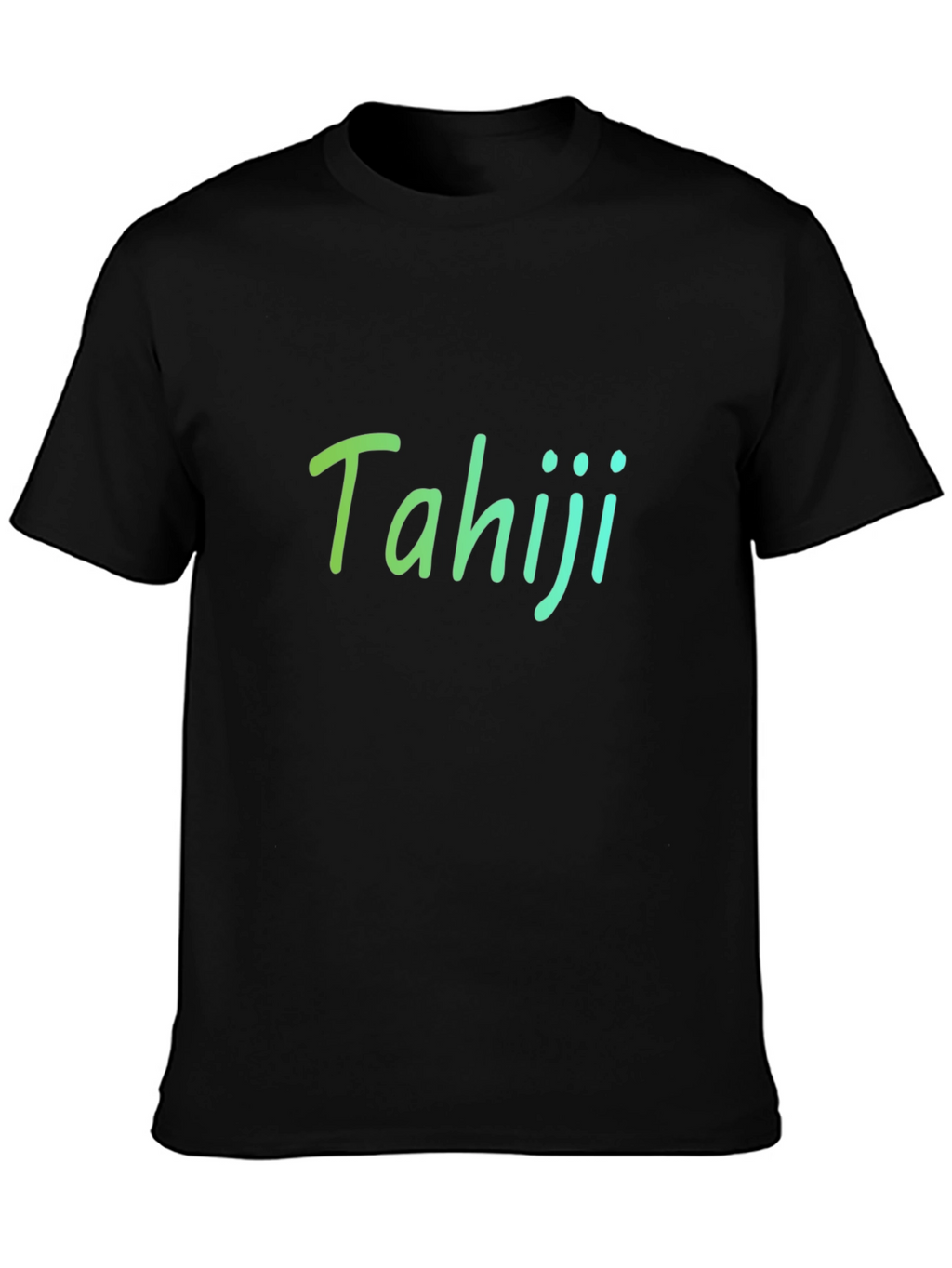 Tahiji Stylish Black T-Shirt