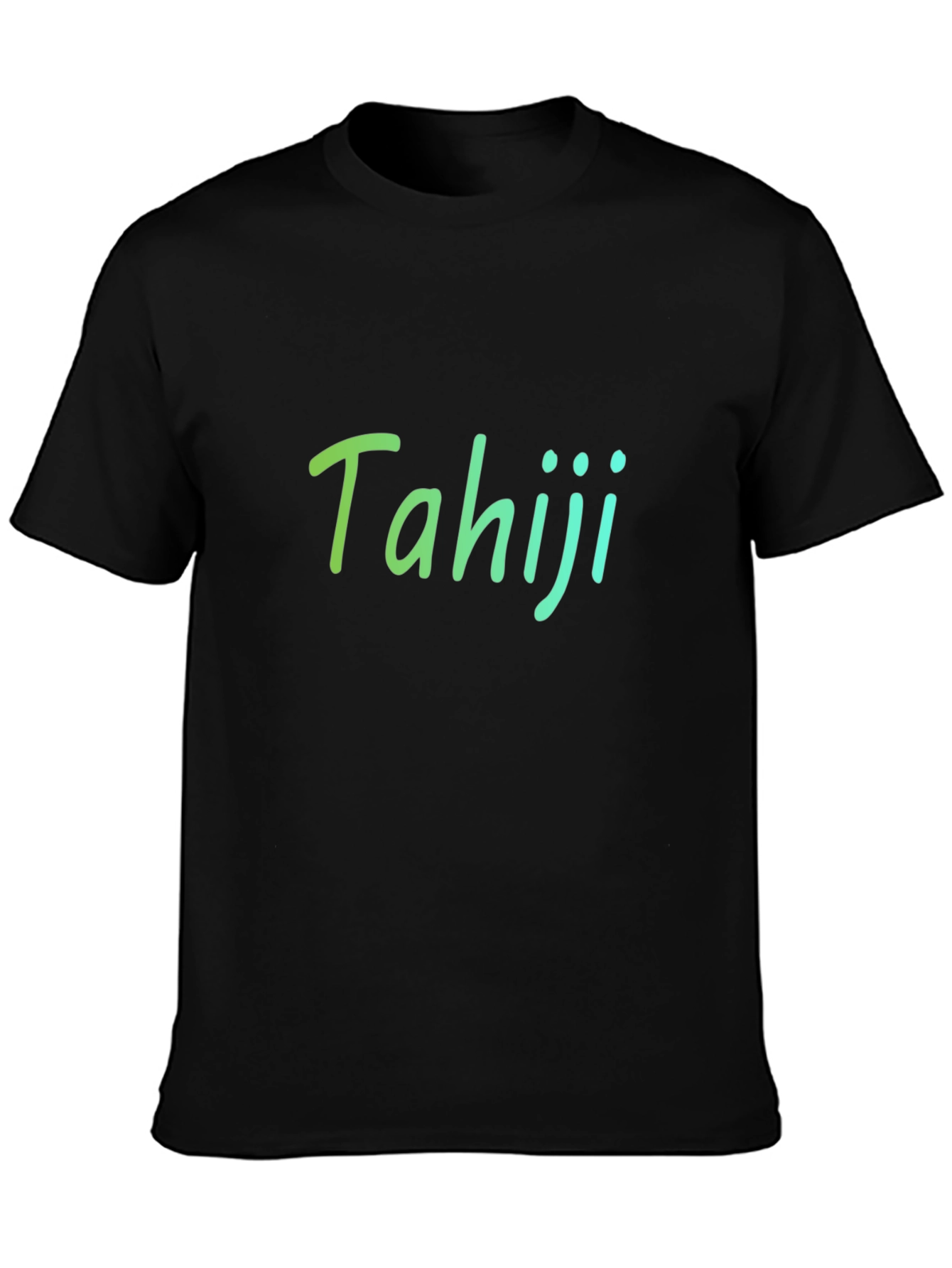 Tahiji Stylish Black T-Shirt