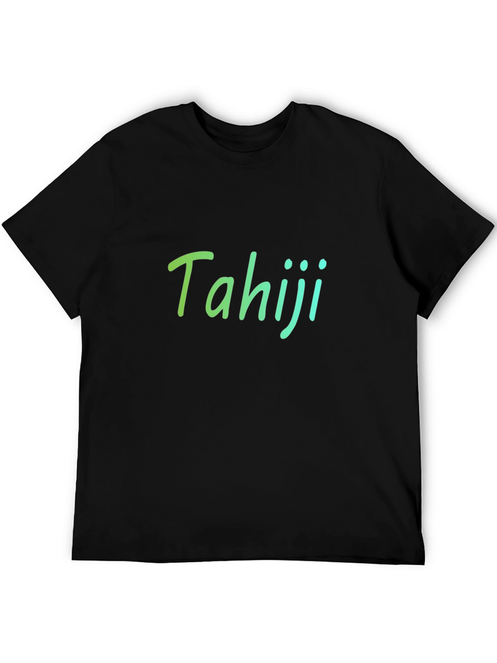 Tahiji Stylish Black T-Shirt