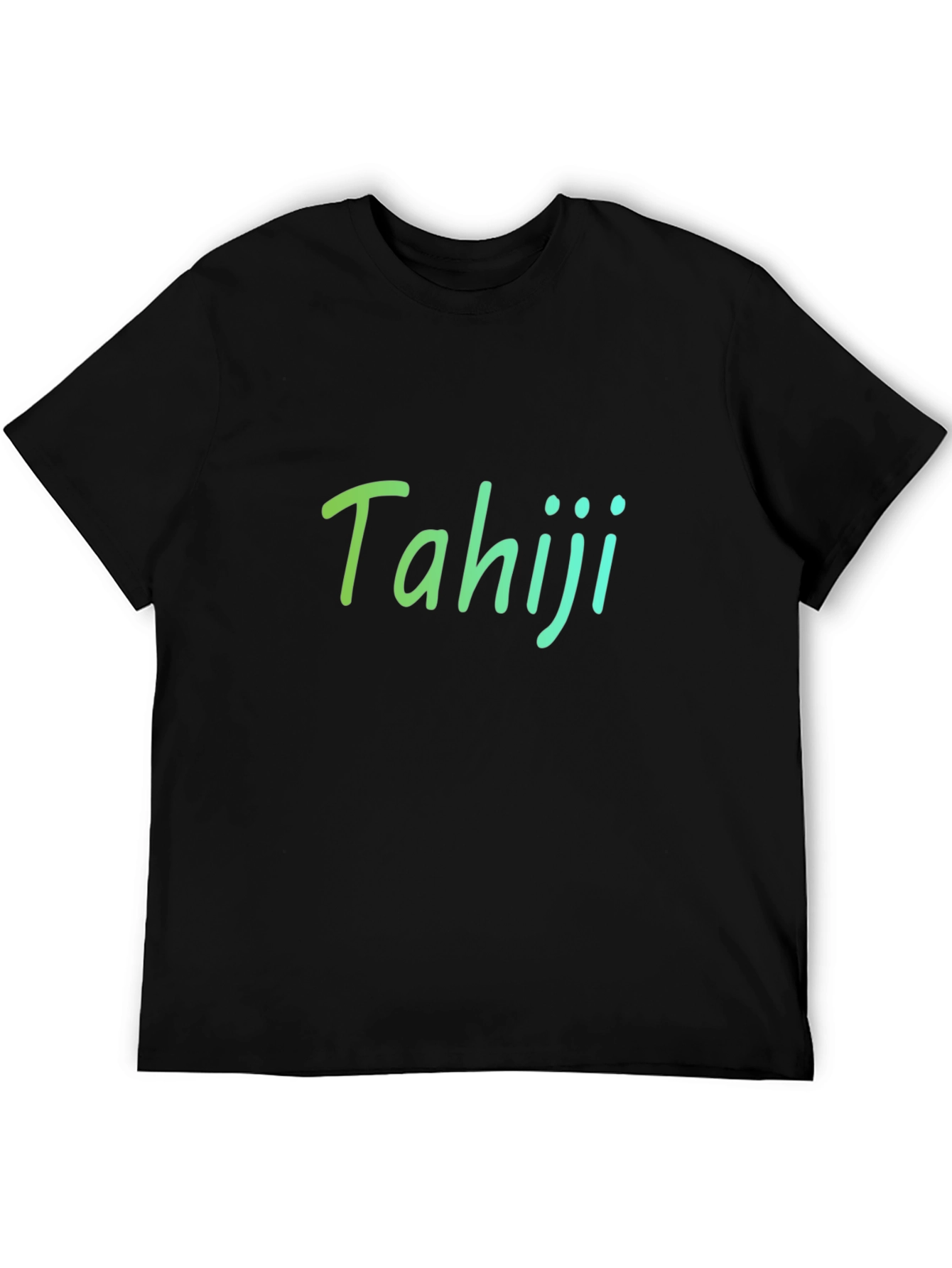 Tahiji Stylish Black T-Shirt
