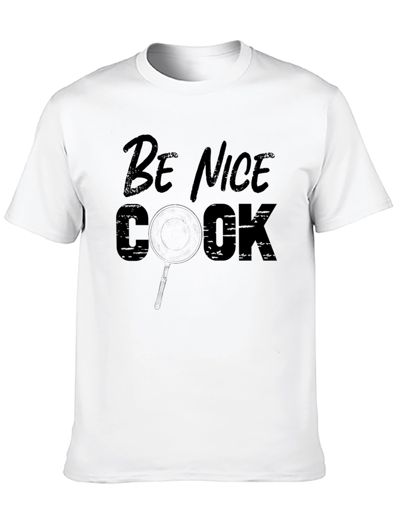 Be Nice Cook T-Shirt - Funny Chef Tee