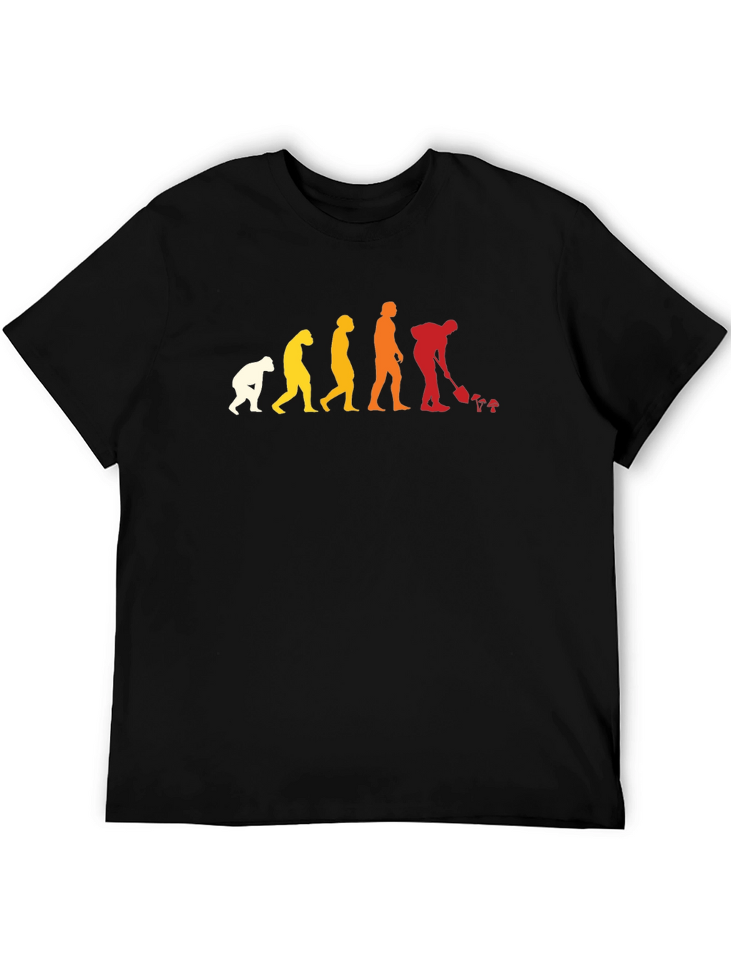 Evolution of Man Gardening T-Shirt - Funny Gardener Tee