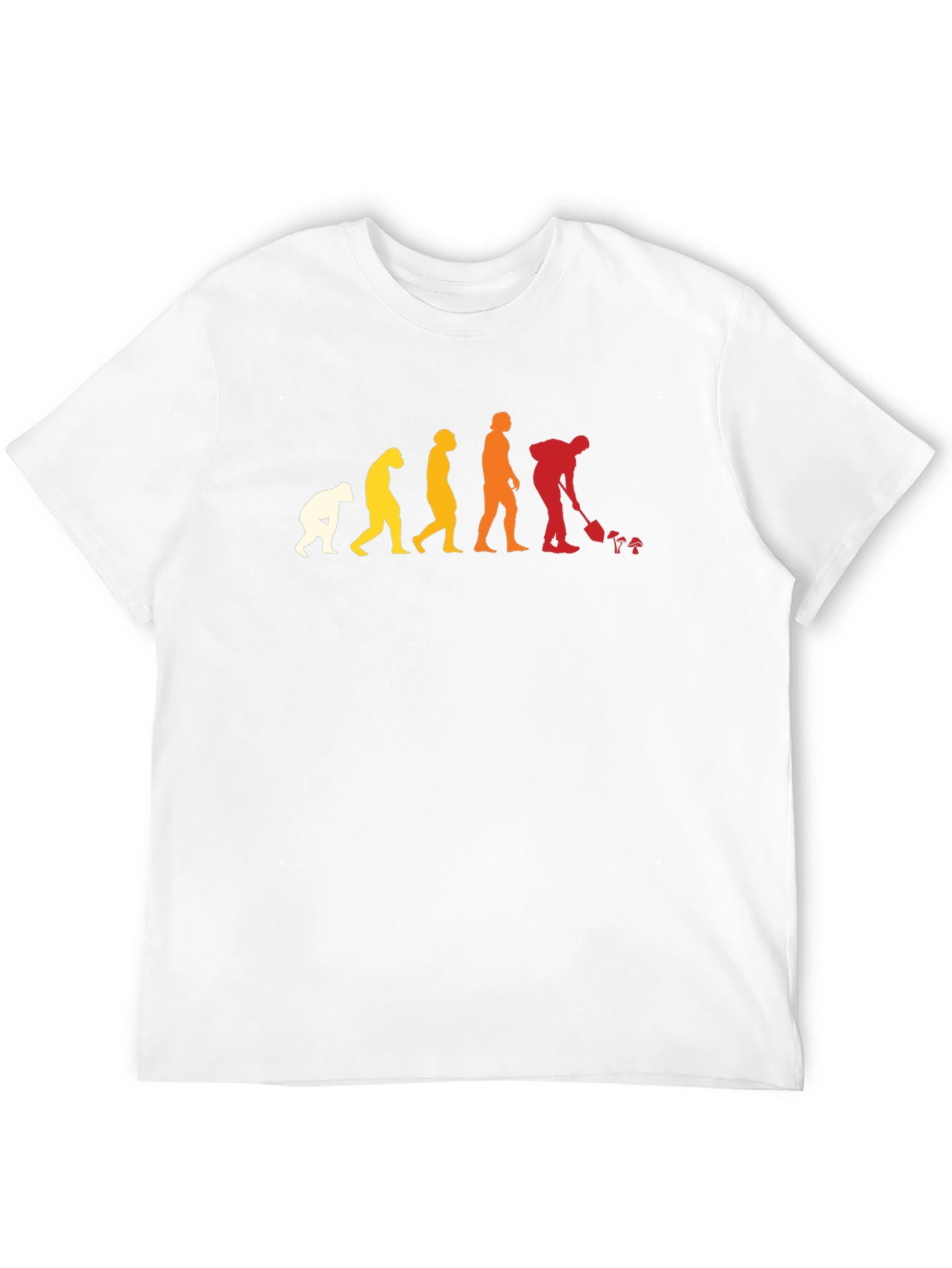 Evolution of Man Gardening T-Shirt - Funny Gardener Tee