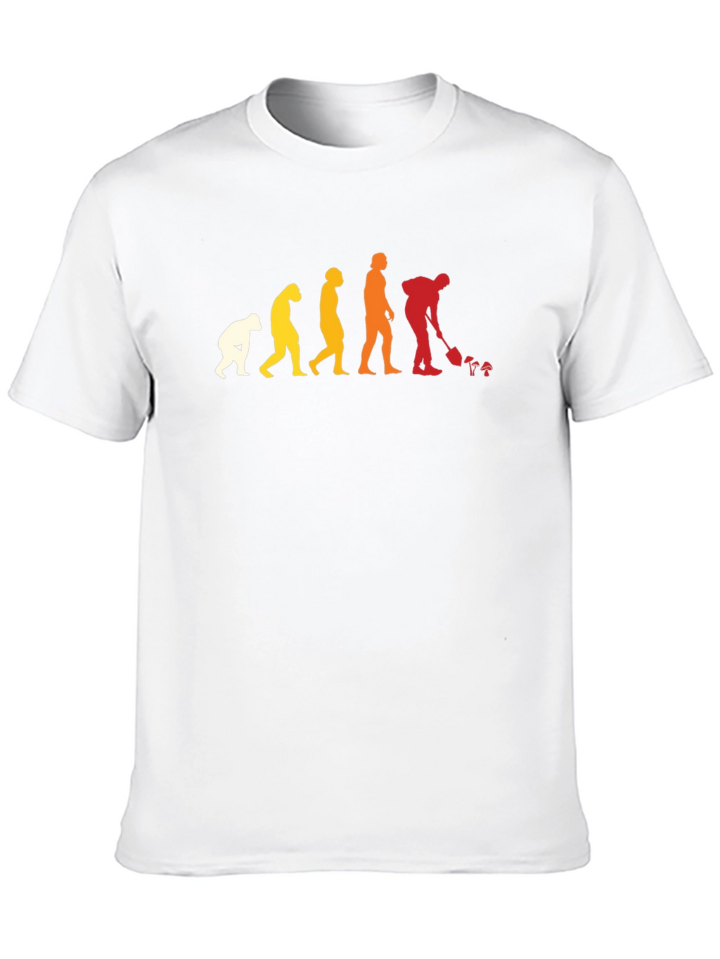 Evolution of Man Gardening T-Shirt - Funny Gardener Tee