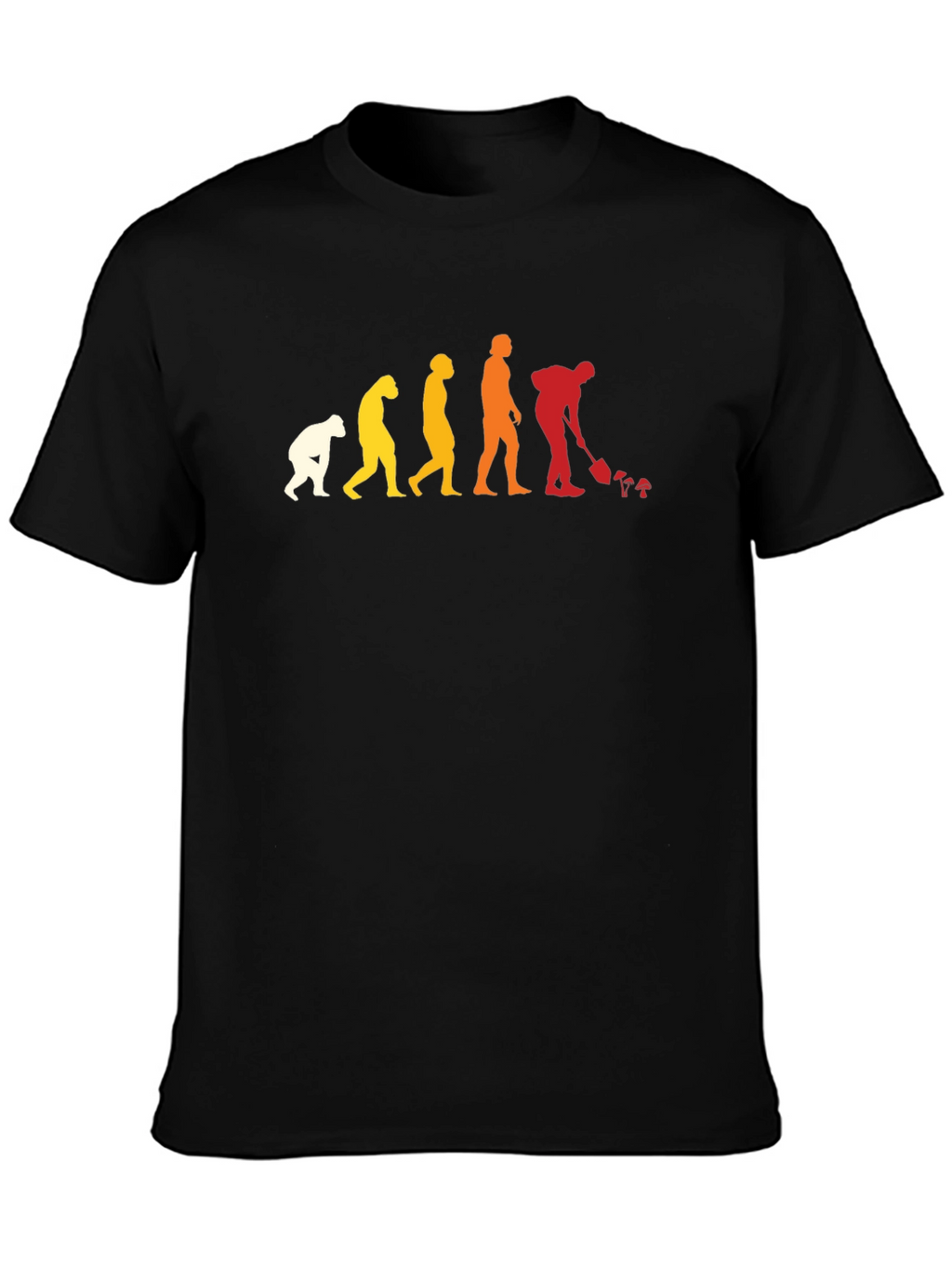 Evolution of Man Gardening T-Shirt - Funny Gardener Tee