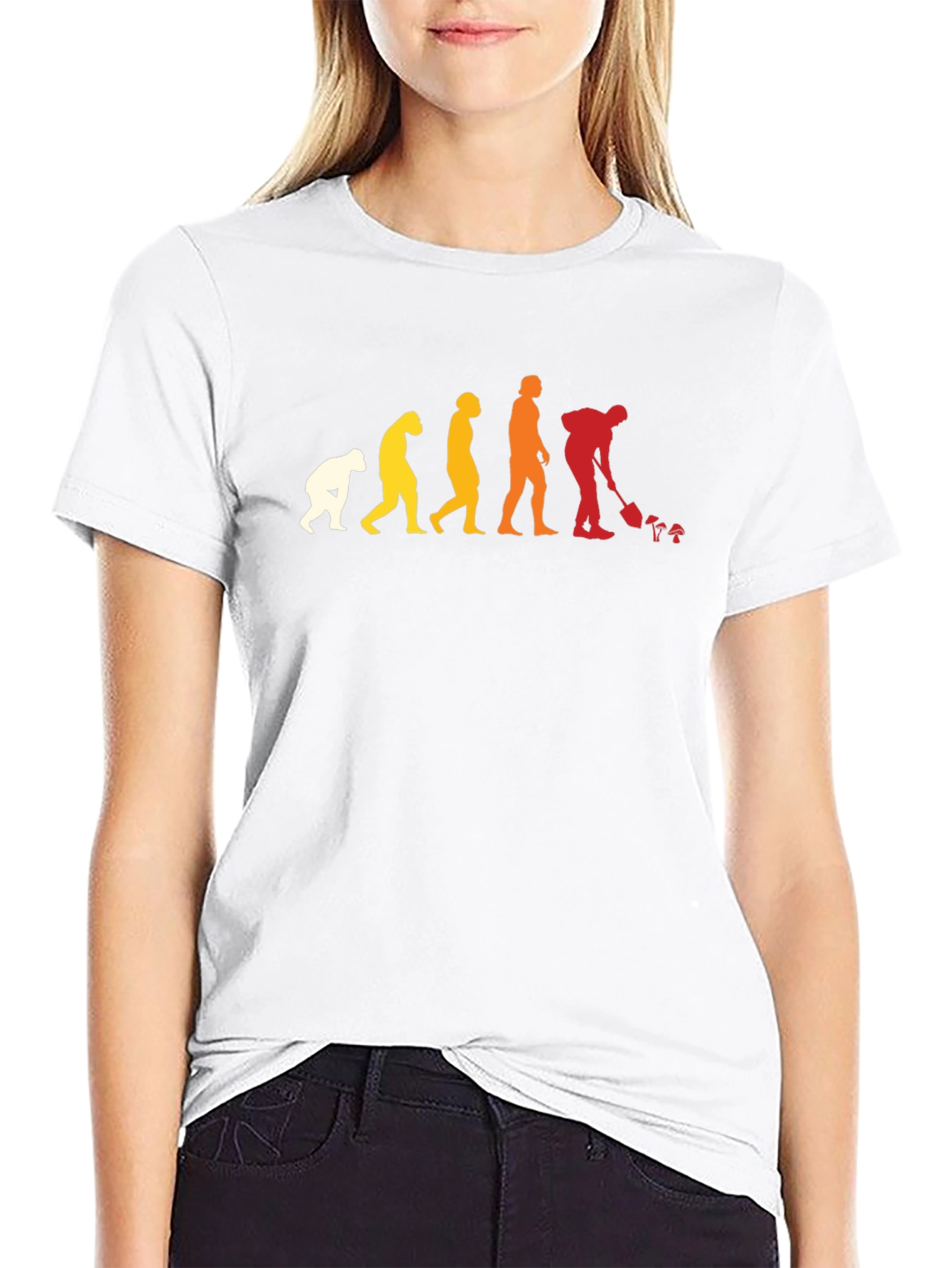 Evolution of Man Gardening T-Shirt - Funny Gardener Tee