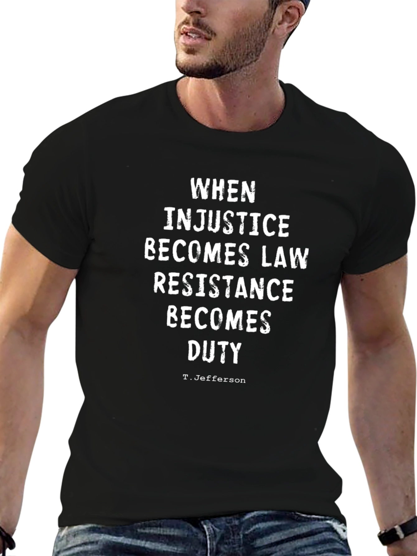Resistance Duty T-Shirt - When Injustice Becomes Law