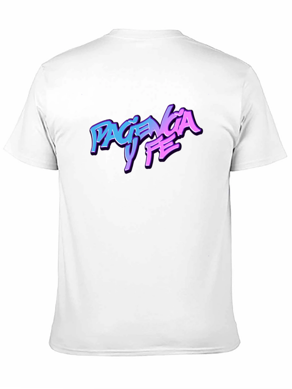 Paciencia y Fe Graphic Tee - Trendy Streetwear