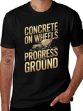 Concrete On Wheels Graphic T-Shirt