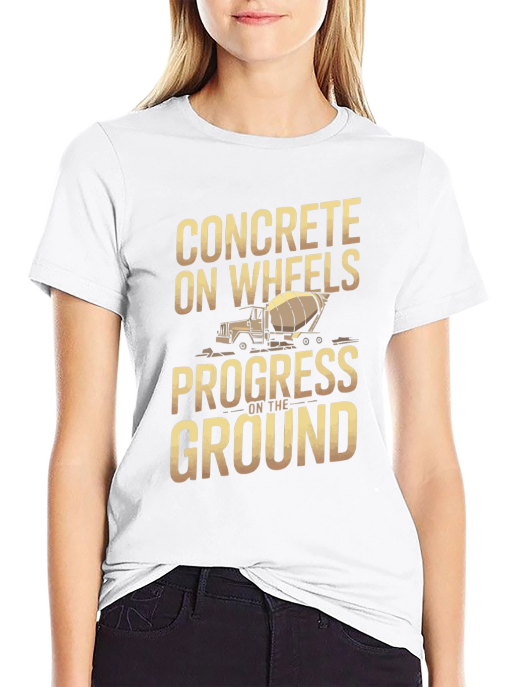Concrete On Wheels Graphic T-Shirt