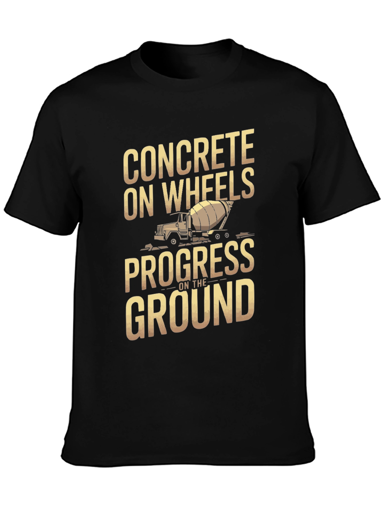 Concrete On Wheels Graphic T-Shirt