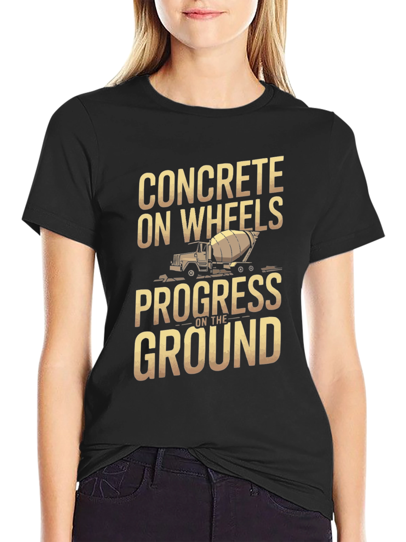 Concrete On Wheels Graphic T-Shirt