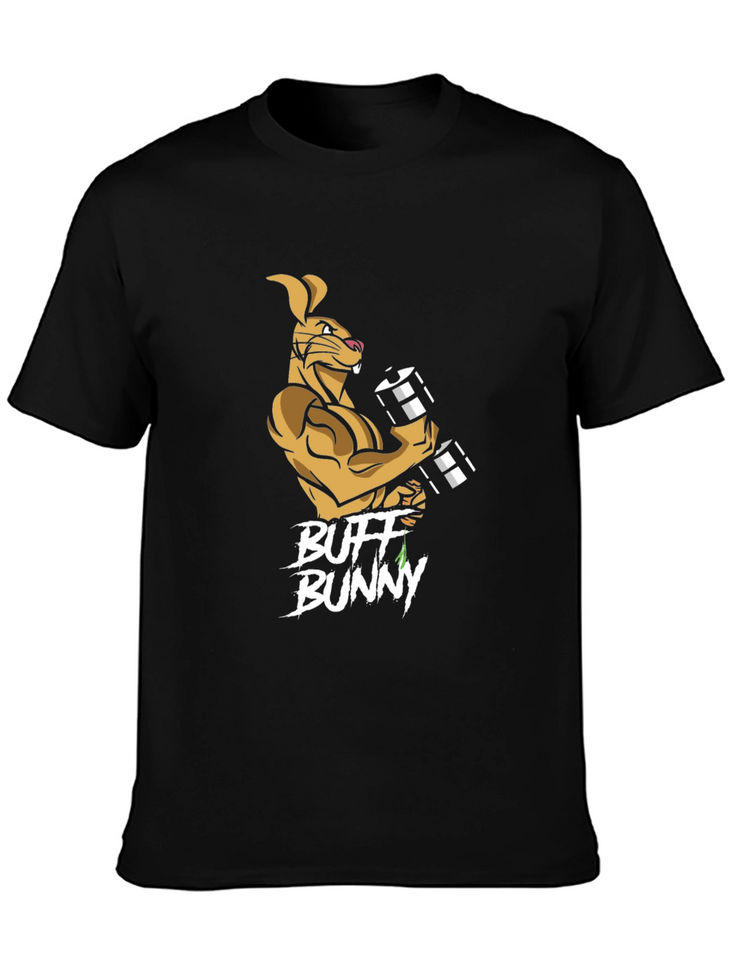 Buff Bunny Black T-Shirt