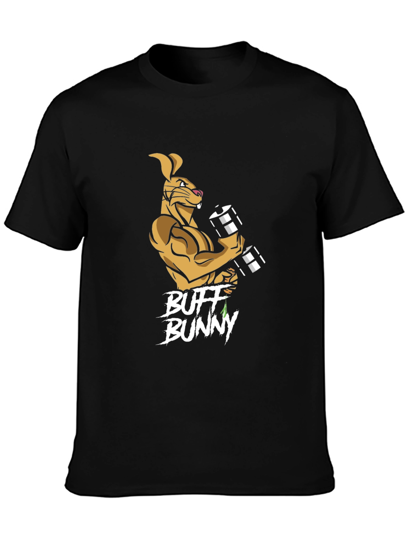 Buff Bunny Black T-Shirt