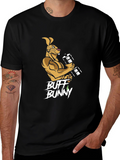 Buff Bunny Black T-Shirt