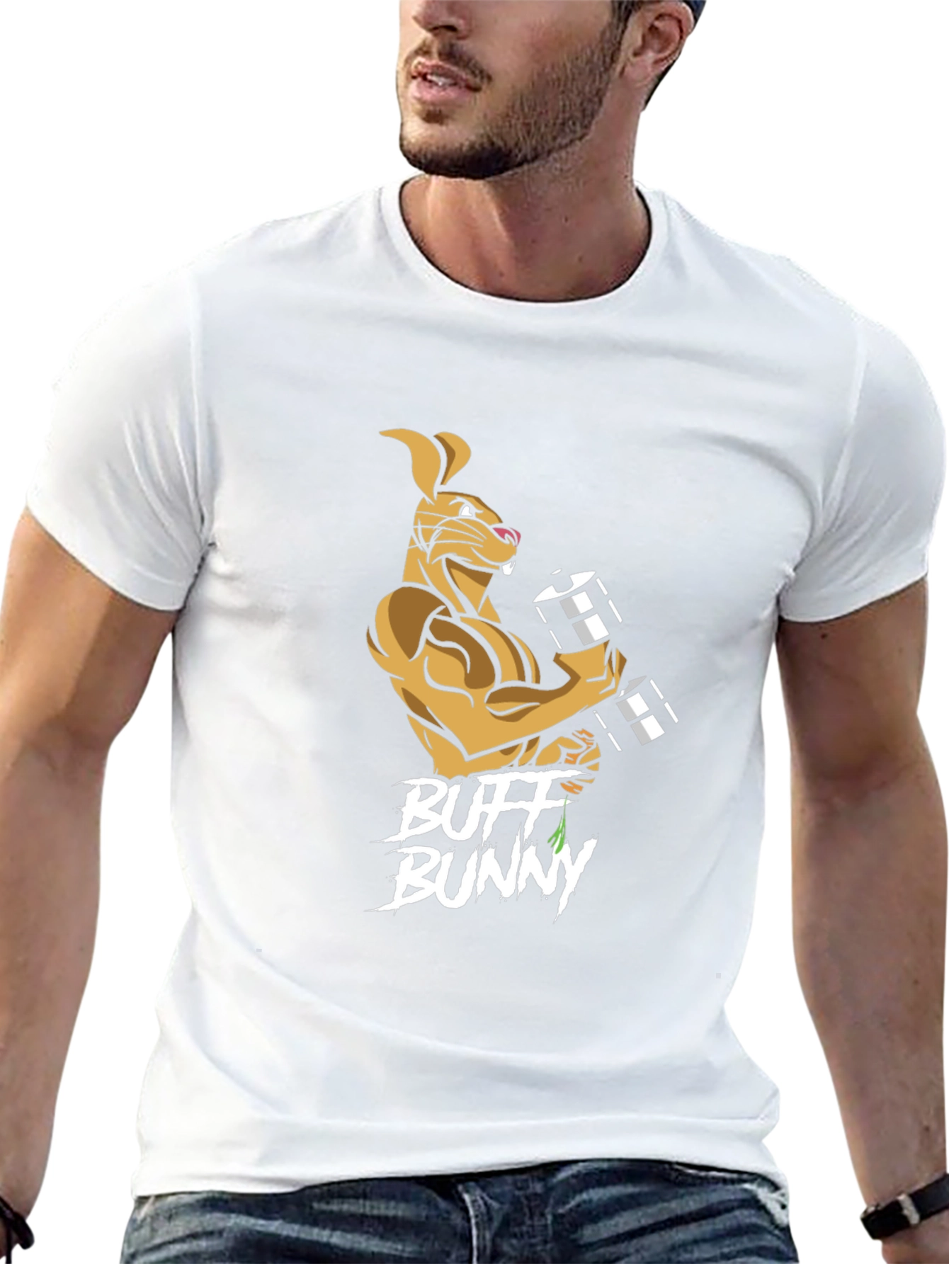 Buff Bunny Black T-Shirt