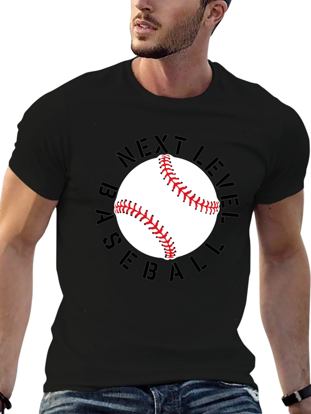 Next Level Baseball Graphic Tee