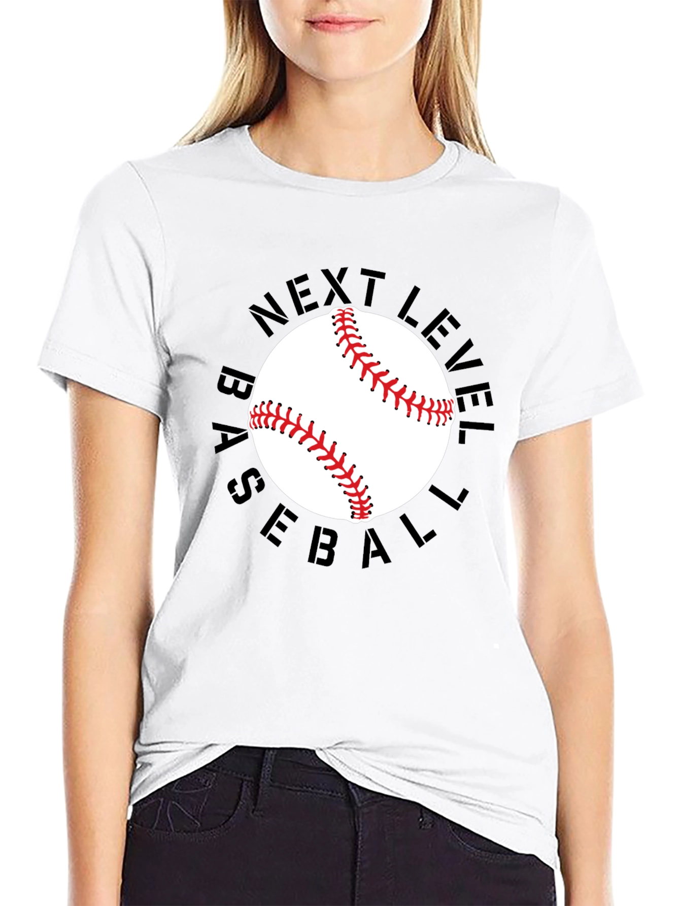 Next Level Baseball Graphic Tee
