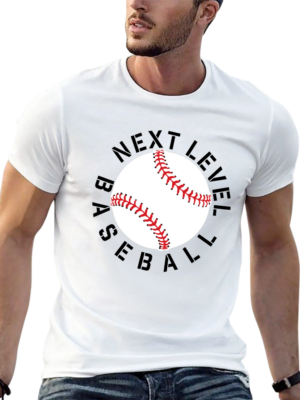 Next Level Baseball Graphic Tee