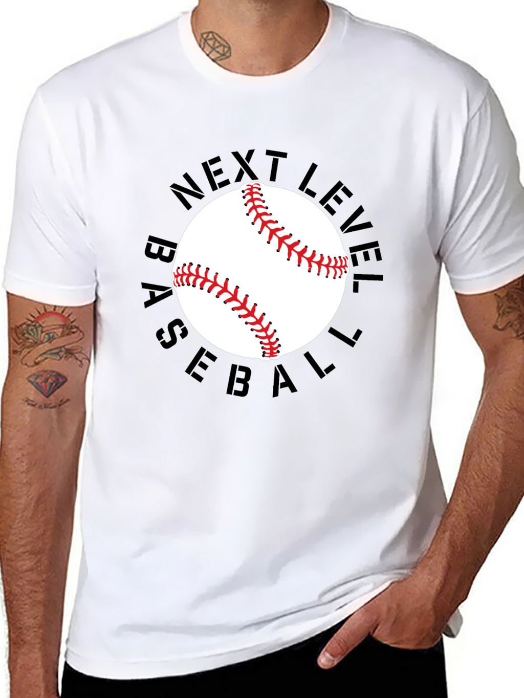 Next Level Baseball Graphic Tee