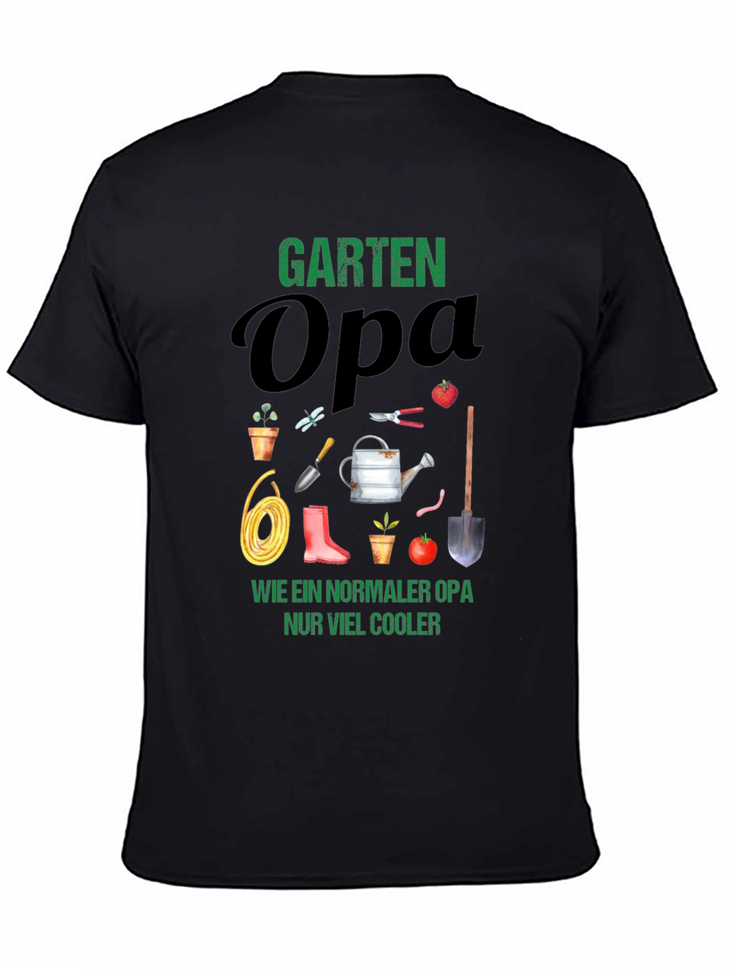 Garten Opa T-Shirt - Cool Gardener Grandfather Tee