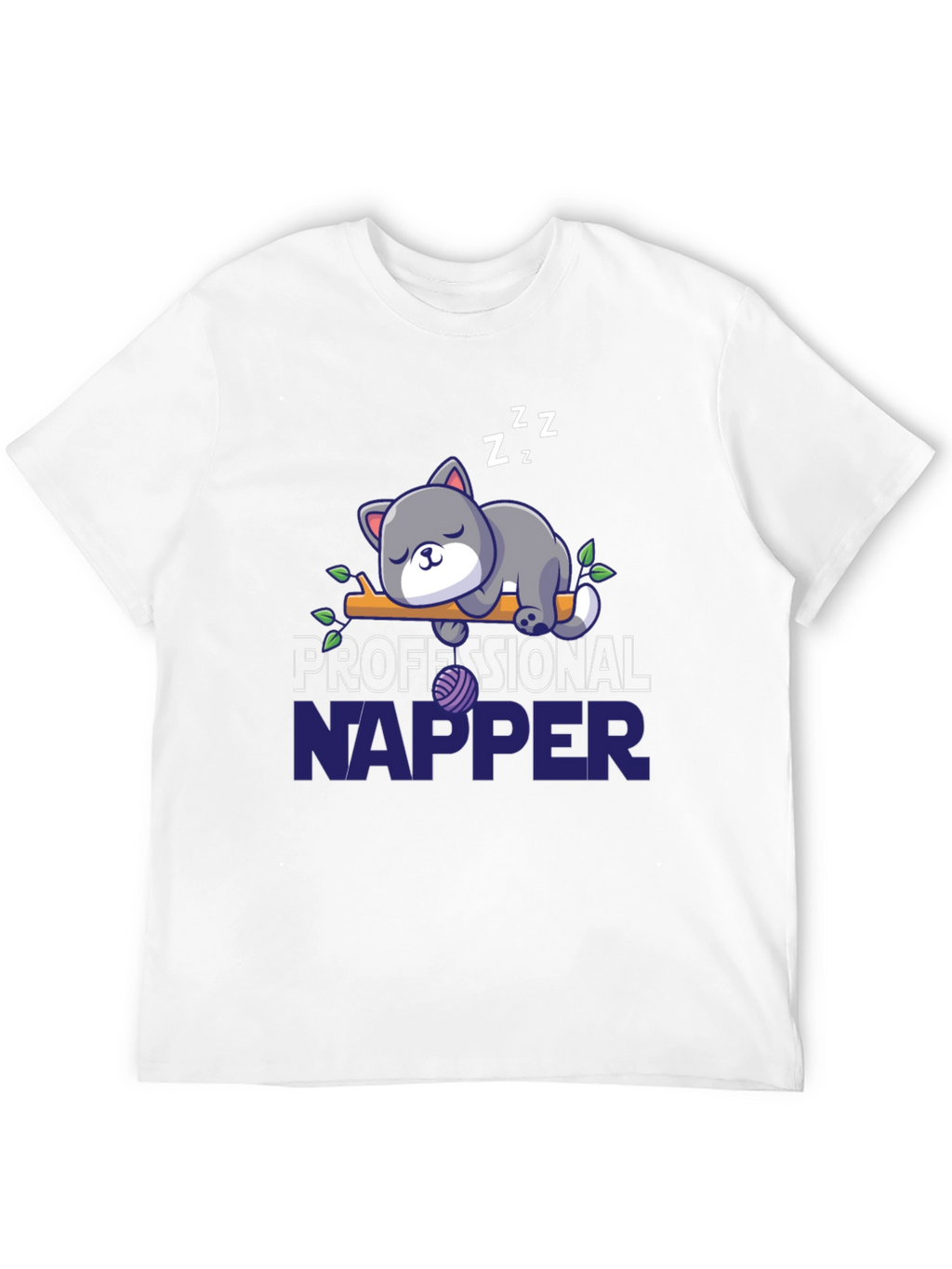 Professional Napper Cat T-Shirt